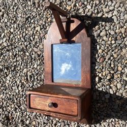Antique Wall-Mounted Shaving Cabinet 