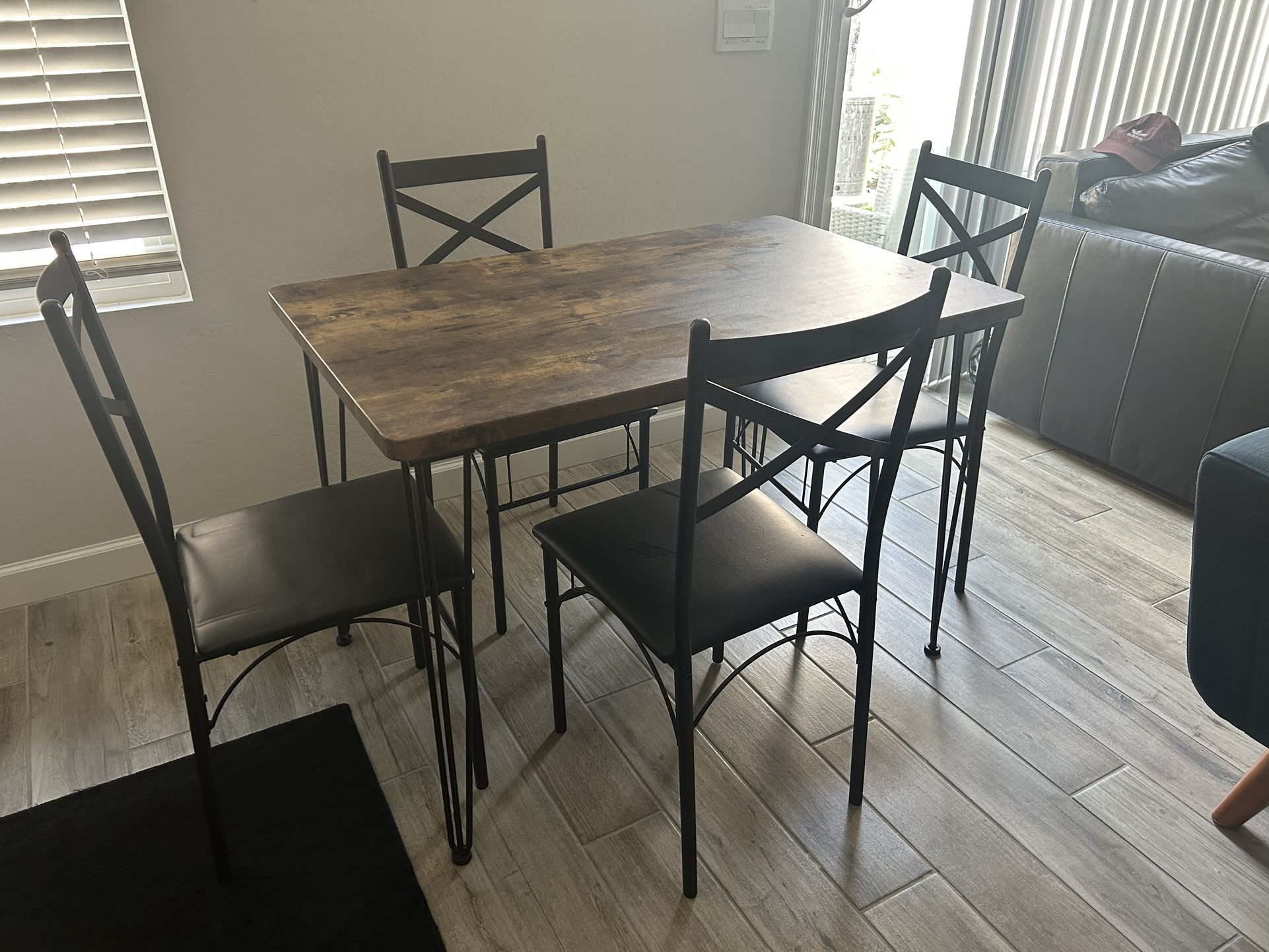 5-Piece Dining Table And Chairs Set