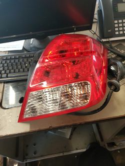 Chevrolet Trax Right Side Tail Light Assembly