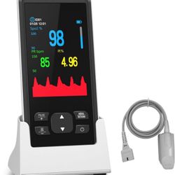 This portable fingertip oxygen monitor provides fast, precise readings on blood oxygen levels and heart rate. It's a must-have for health monitoring. 