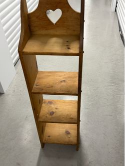 Wood shelf