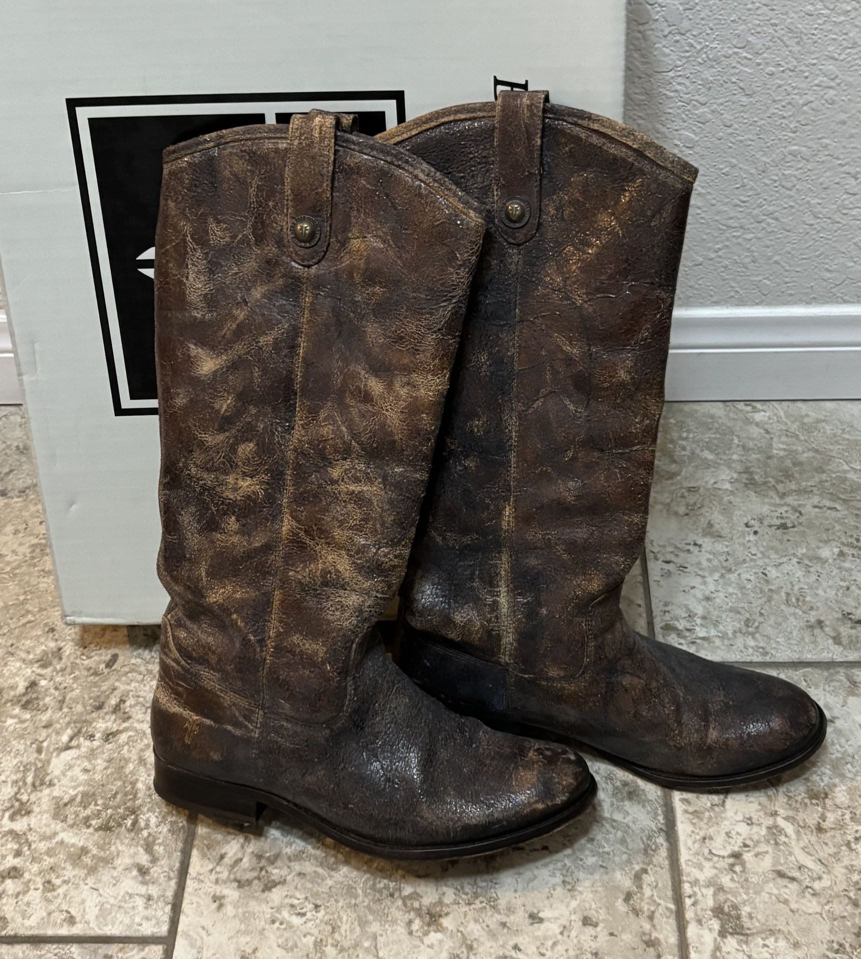 Frye Melissa Button Boots, Women’s Size 9.5