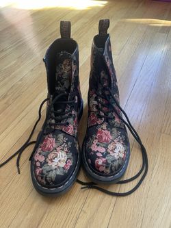 Floral Boots
