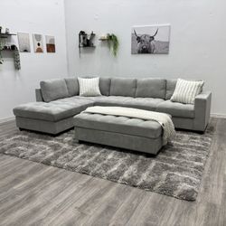 New Sectional Couch - Free Delivery 