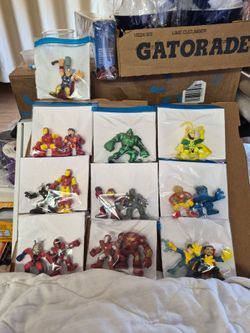 17PC MARVEL ACTION FIGURES SET