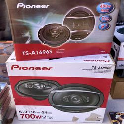 Pioneer 6X9 & 6-1/2 Car Audio Speakers New 