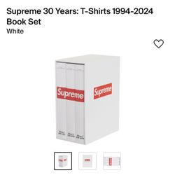 Supreme 30 Years T Shirts Book Set