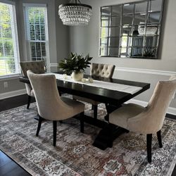 Pottery Barn Banks Dining Table