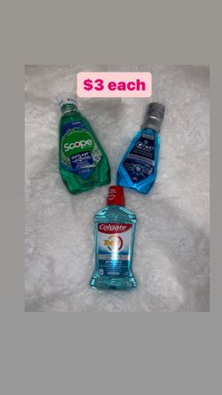 New Mouthwash Colgate Total Health Scope Crest Pro Health Toothpaste
