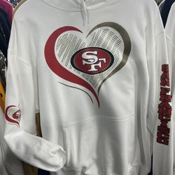 Ladies, 49er, love hoodies