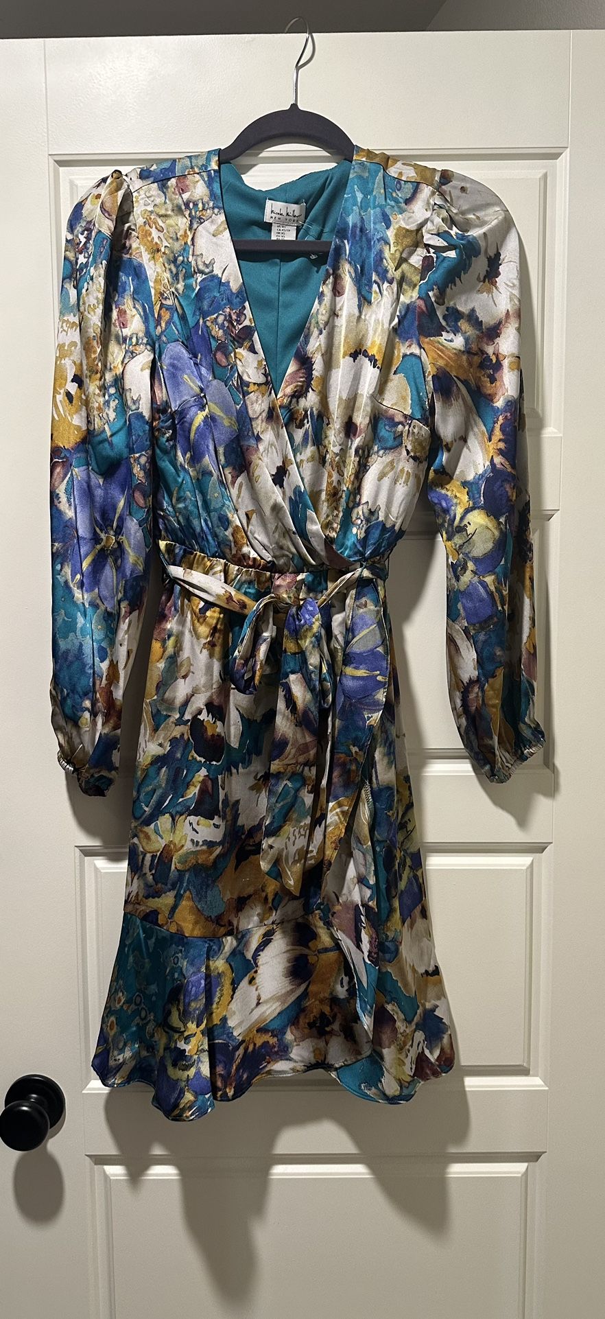 Nicole Miller Long Sleeve Dress