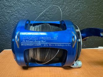 AVET PRO EXW 50/2  2 speed reel used