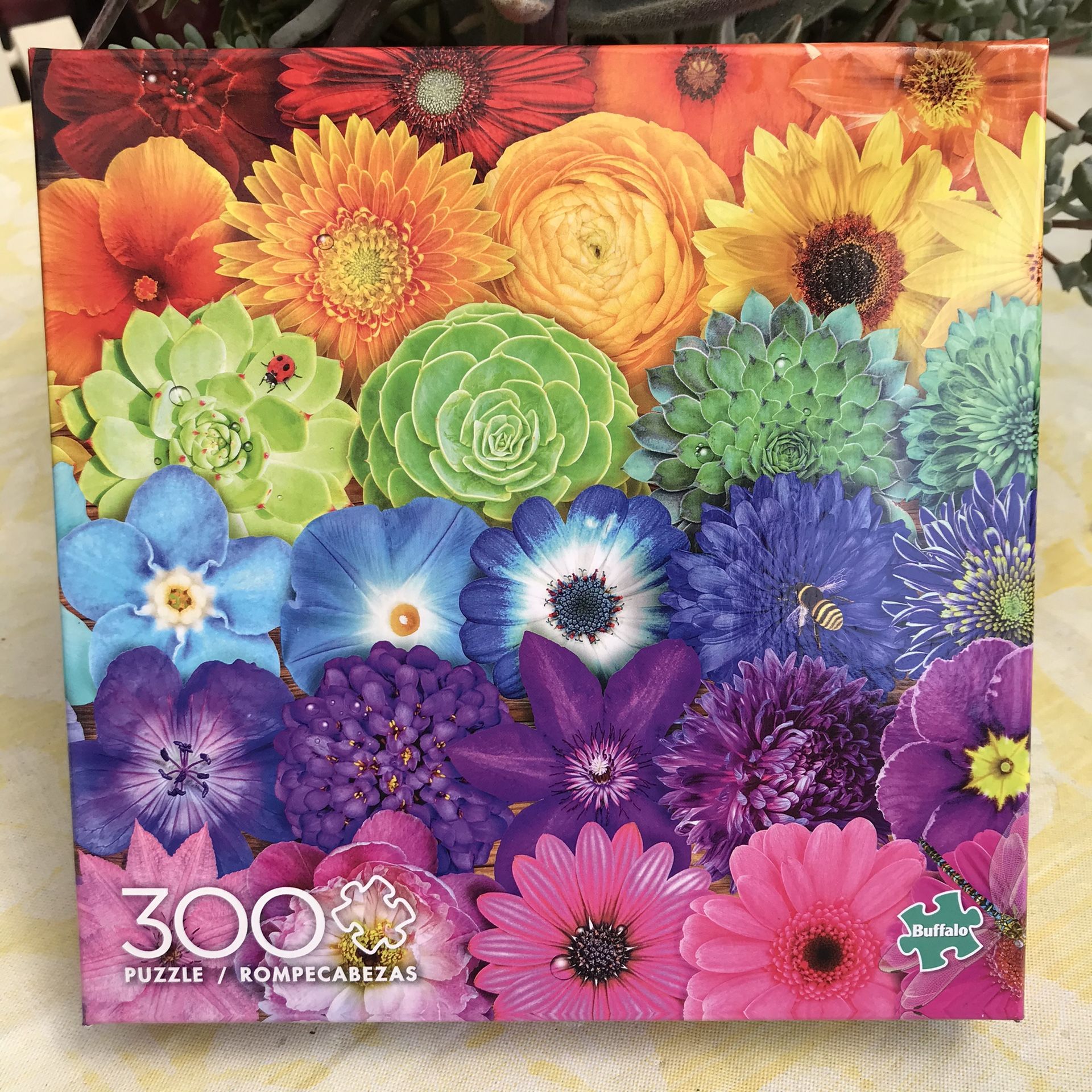 NEW!!! 300 Large Piece Puzzle VIBRANT COLOR BLOOMS