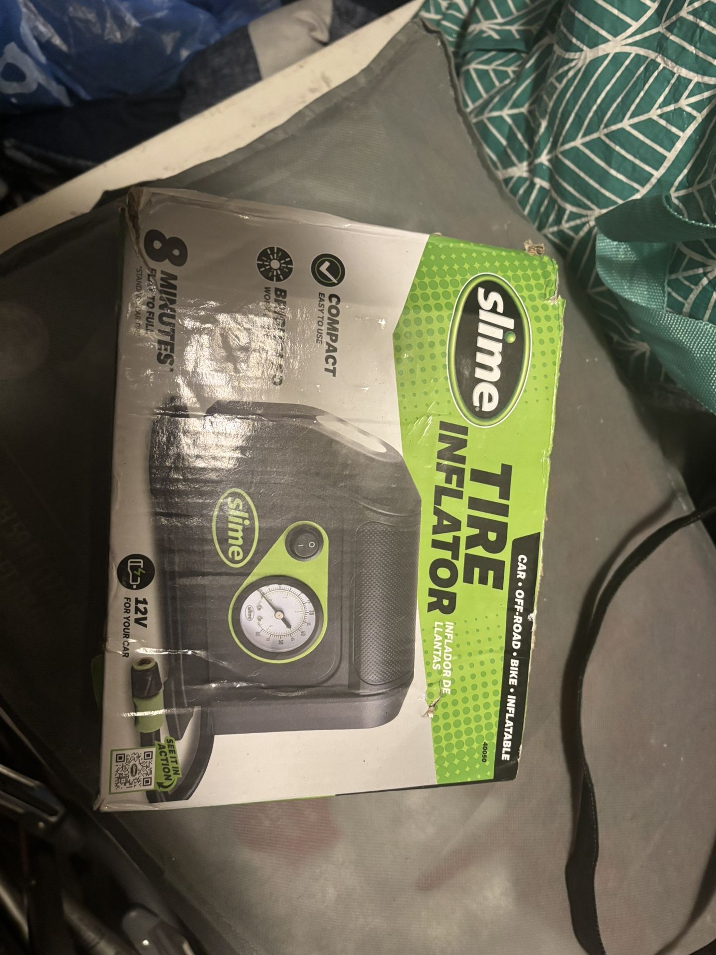 Portable Tire Inflated