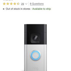 Ring Battery Door Bell Pro