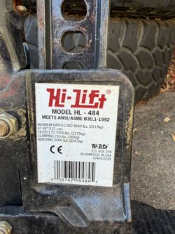 High lift Jack HL-484