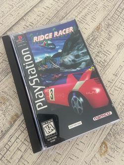Ps1 Ridge Racer long box PlayStation