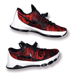 Kevin Durant KD 8 EXT Floral Basketball Sneakers Men’s Size 10.5 Nike Limited