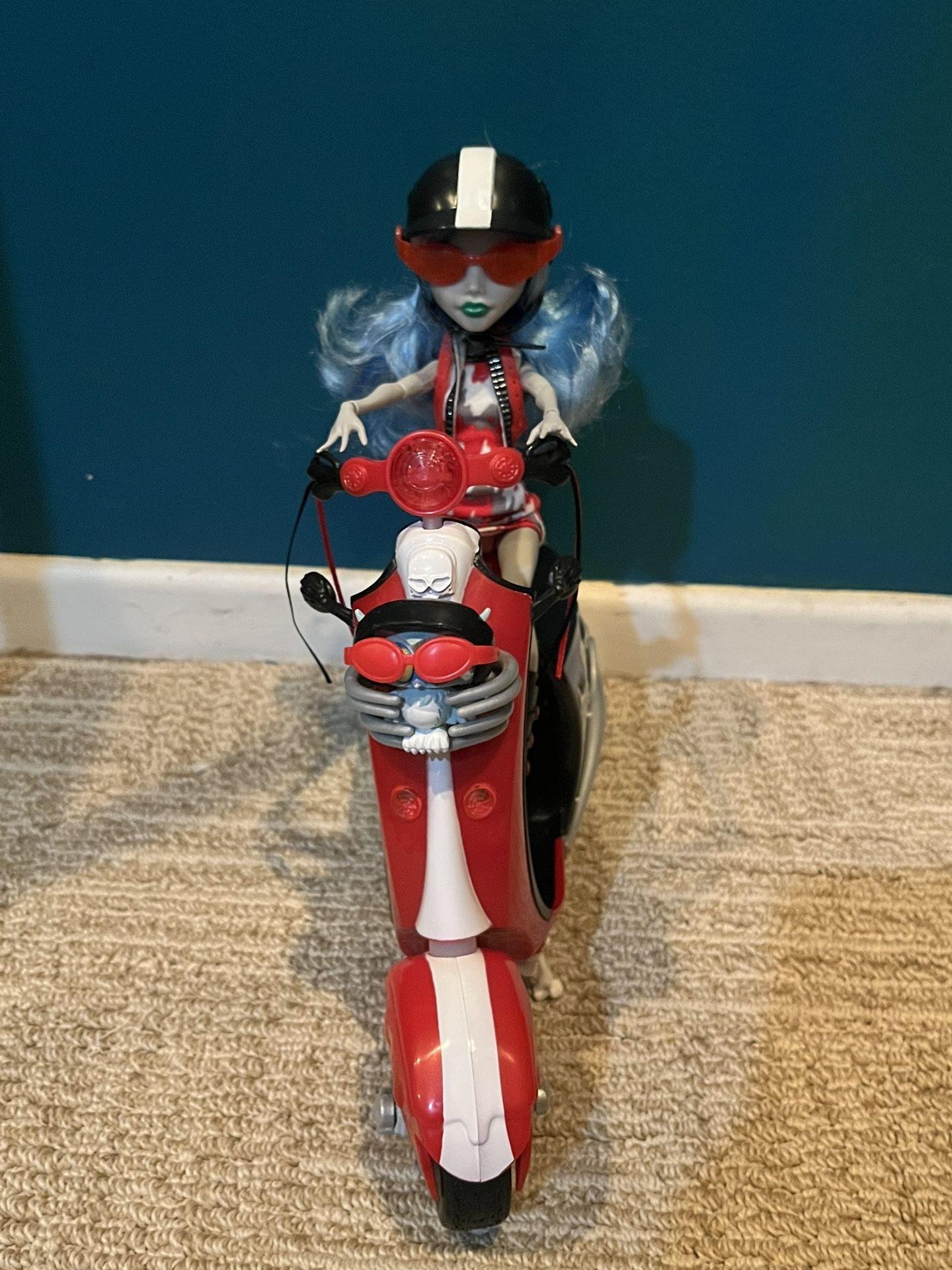 Monster High Biker Girl With Owl