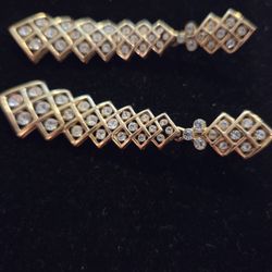 Vintage Trifari Crown Clip-on Earrings