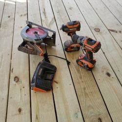 Rarely used, comes  2 battery,brushless motor. 