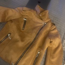 Camel size medium, motorcycle jacket, new women’s
