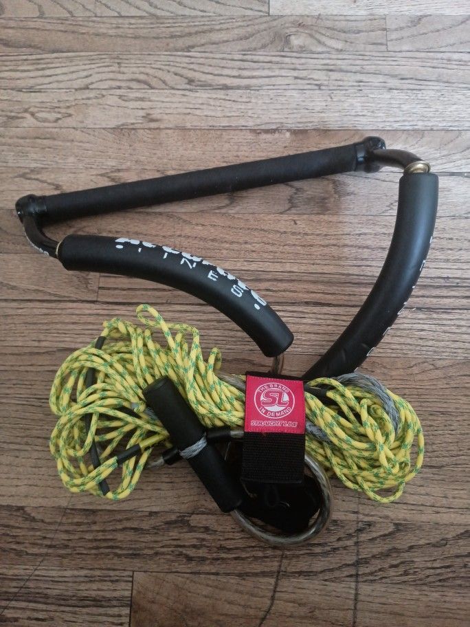 Straight line Handle And Rope