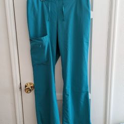 Jockey Ladies Favorite Fit Scrub Pant  - Teal Blue Size Small S