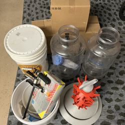 Home Brew Equipment + Bottles