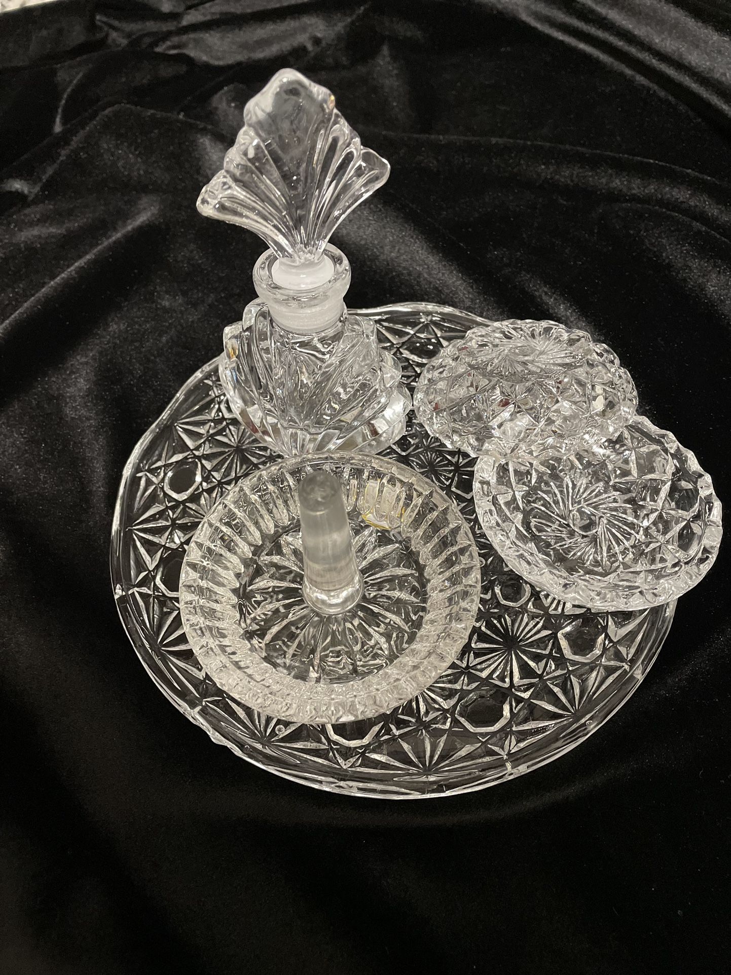 Crystal Vanity set