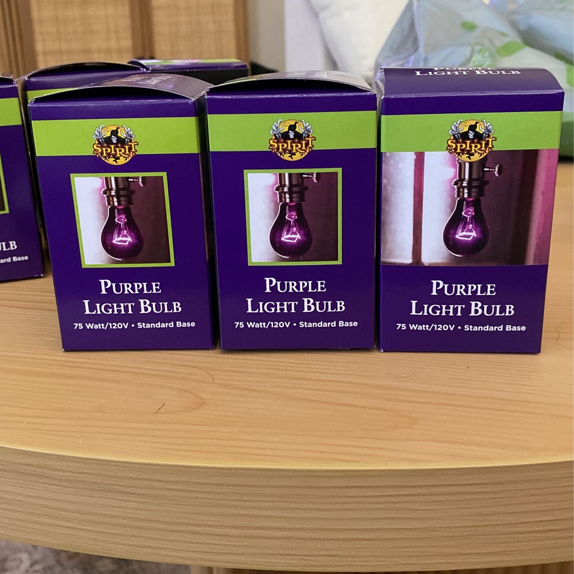 Purple Light Bulbs - $1.25 Ea.