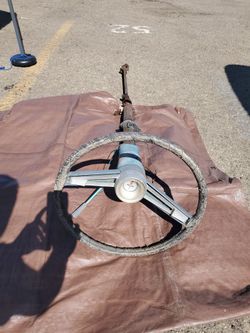 1961 Impala Steering Wheel & Column