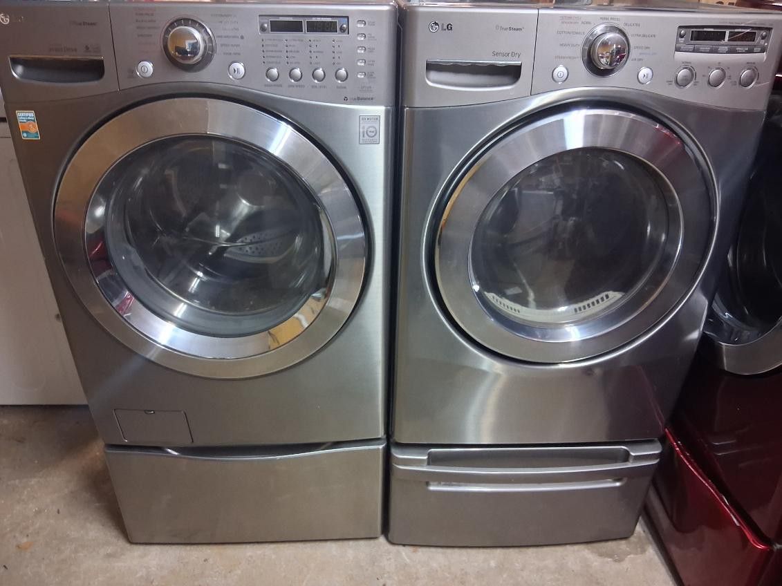 LG Front Load Washer And Dryer Set