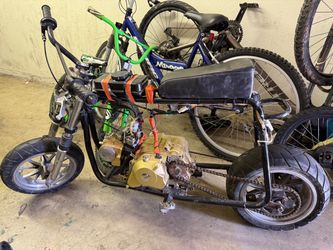 Gas motor bike