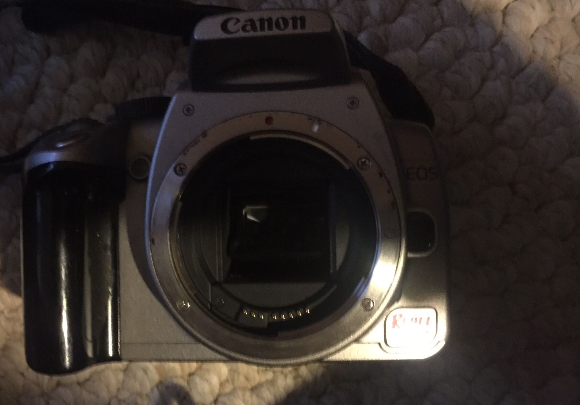 Canon camera with tamron lens