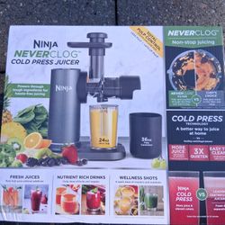 Ninja NEVER CLOG Cold Press Juicer