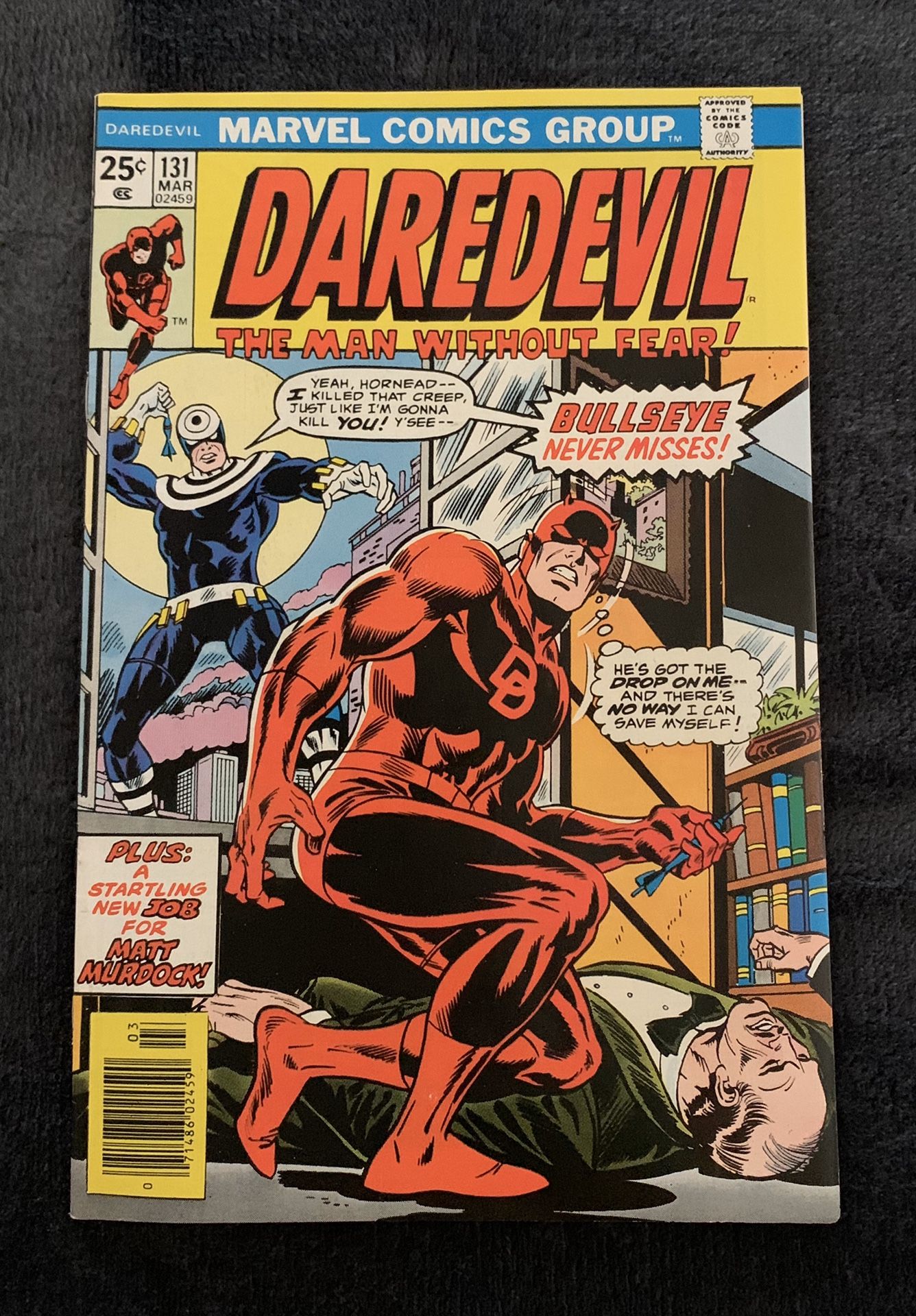 Daredevil #131 - 1st Bullseye - VF or VF+ Marvel Comics