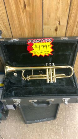‘B’ USA Trumpet w/Hard Case