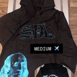 Blue SDL Hoodie Medium