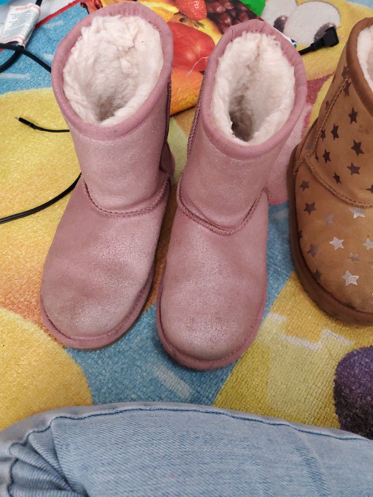 Ugg Boots Girl Pink Size 1 