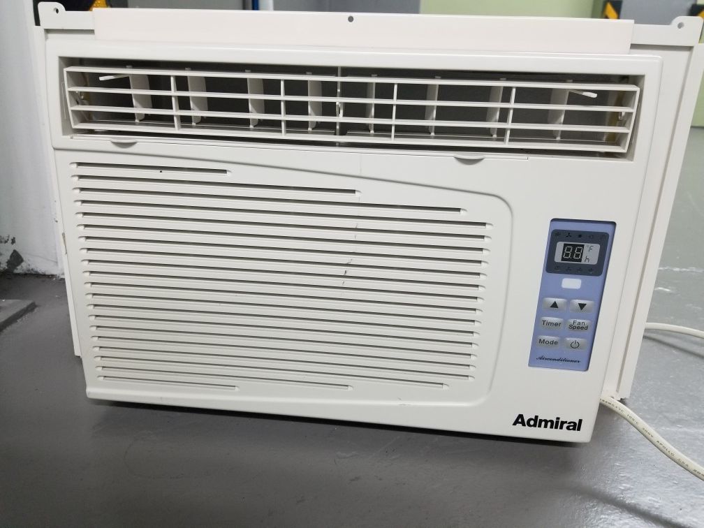 New Admiral 5400 btu window air conditioner unit