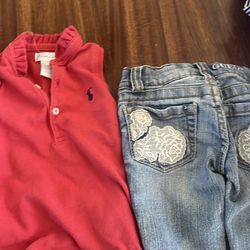Baby girl cloths from newborn to 2t