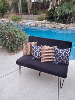 Recliner with pillows