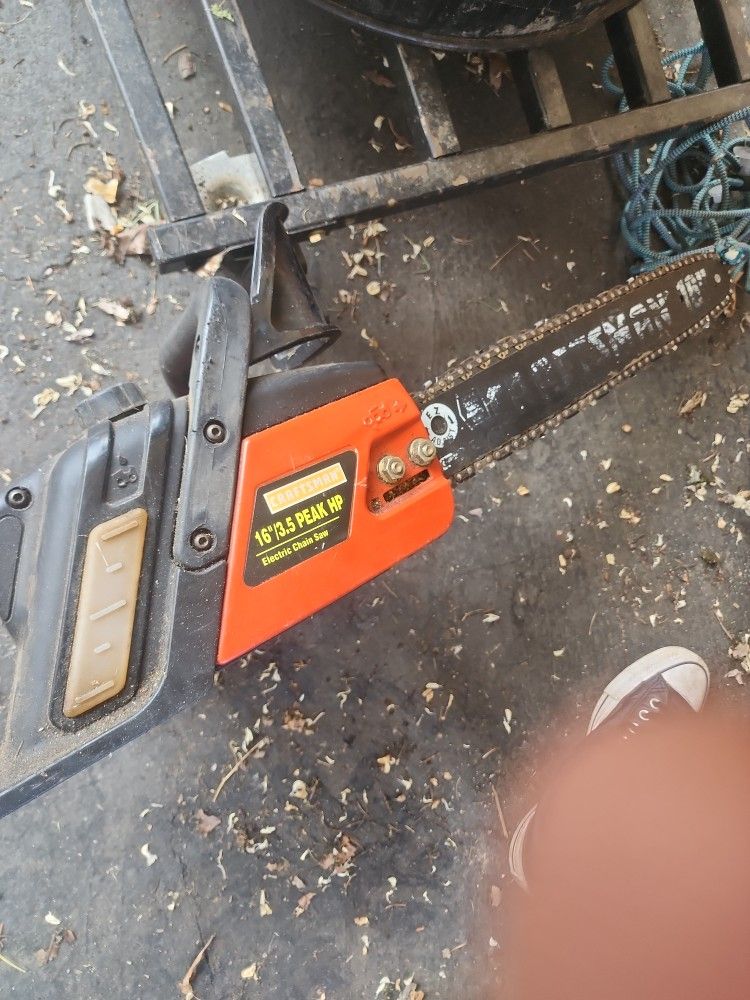 Craftsman Electric Chain SaW