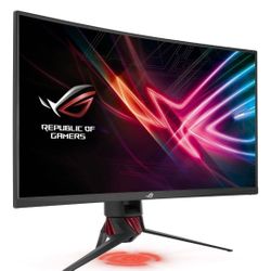ASUS ROG Strix XG27VQ 27" Curved Gaming Monitor – NEW (Open Box)

This is an ASUS ROG Strix XG27VQ 27-inch curved gaming monitor.
It is new