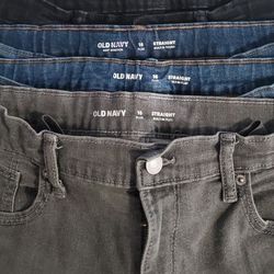 Old Navy Boys 16 Husky Jeans
