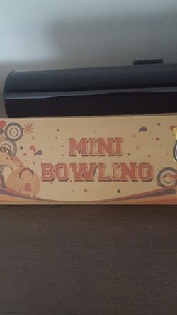mini bowling