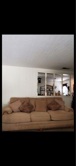Sofa and chair