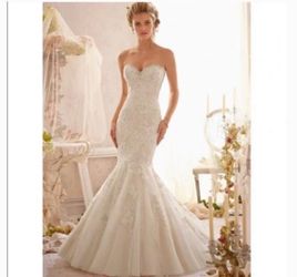 Designer Wedding Dress-Morilee by Madeline Gardner