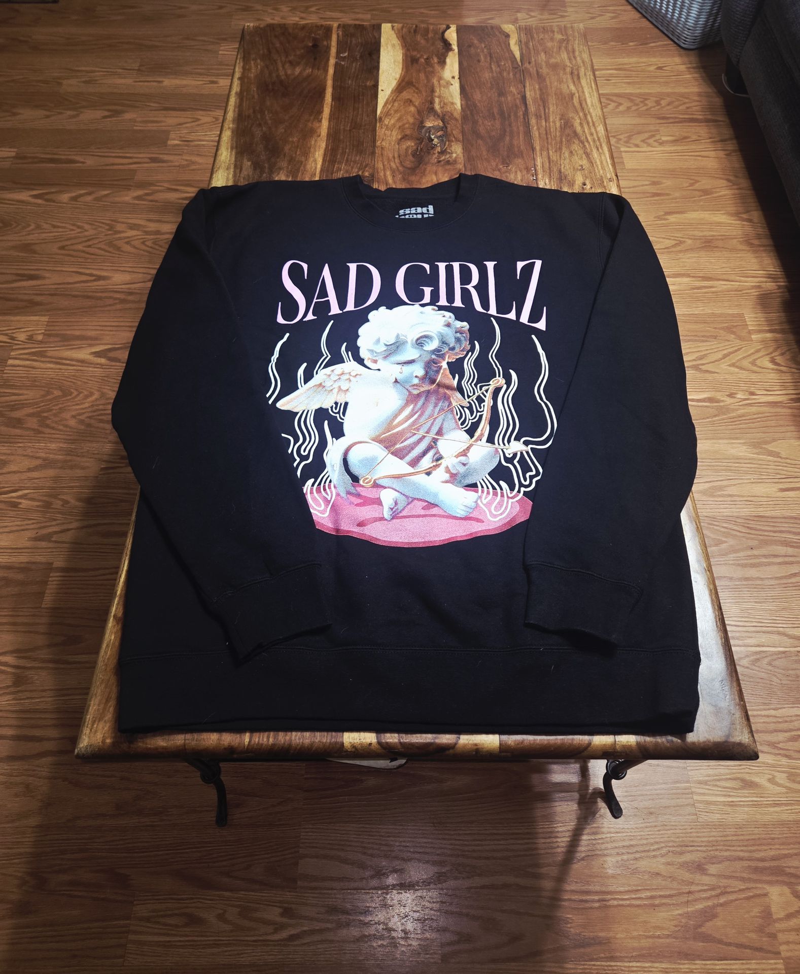 Sad Girlz Women's Black Sweater